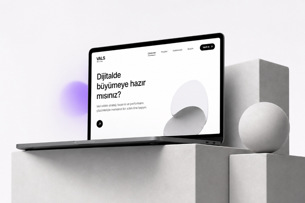 Dijital Çözümler Macbook Mockup